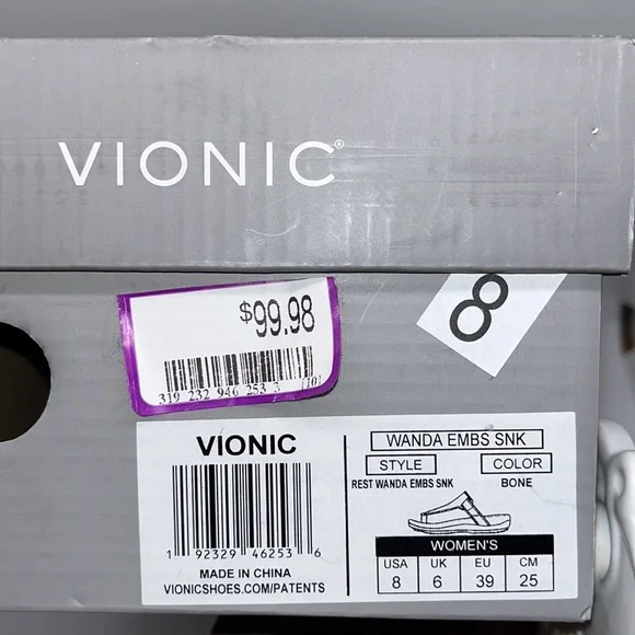 Vionic Wanda Snake Sandal - Picture 7 of 7